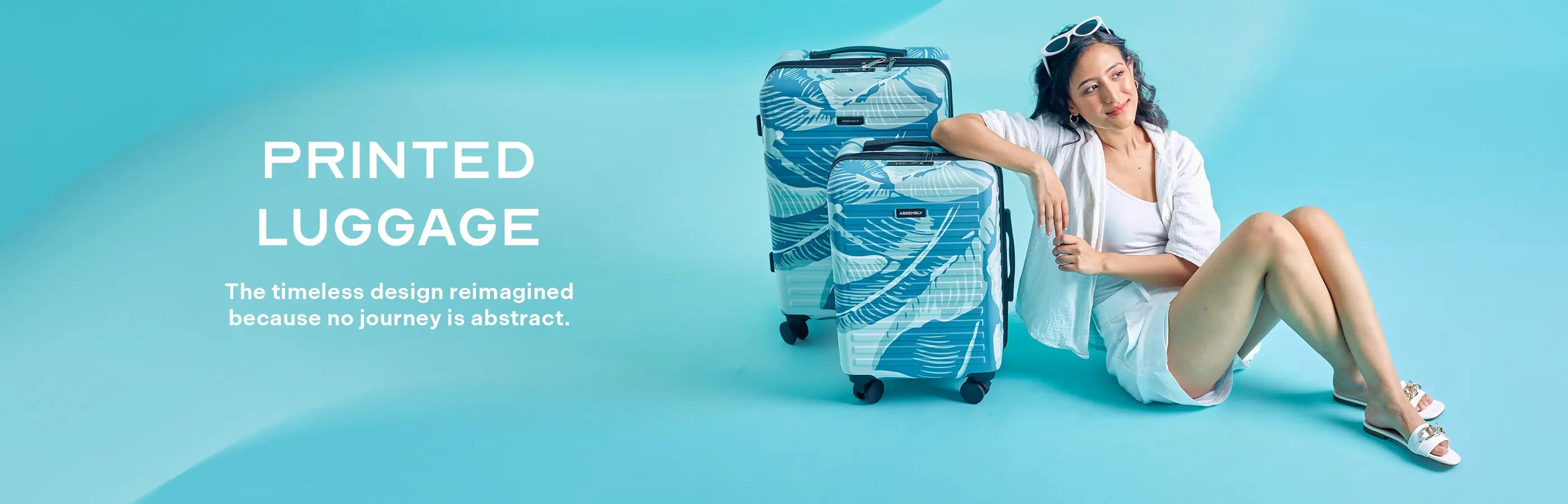 Printed Luggage