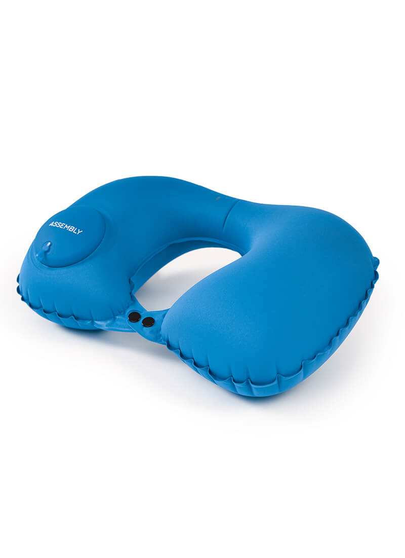 Blue neck clearance pillow