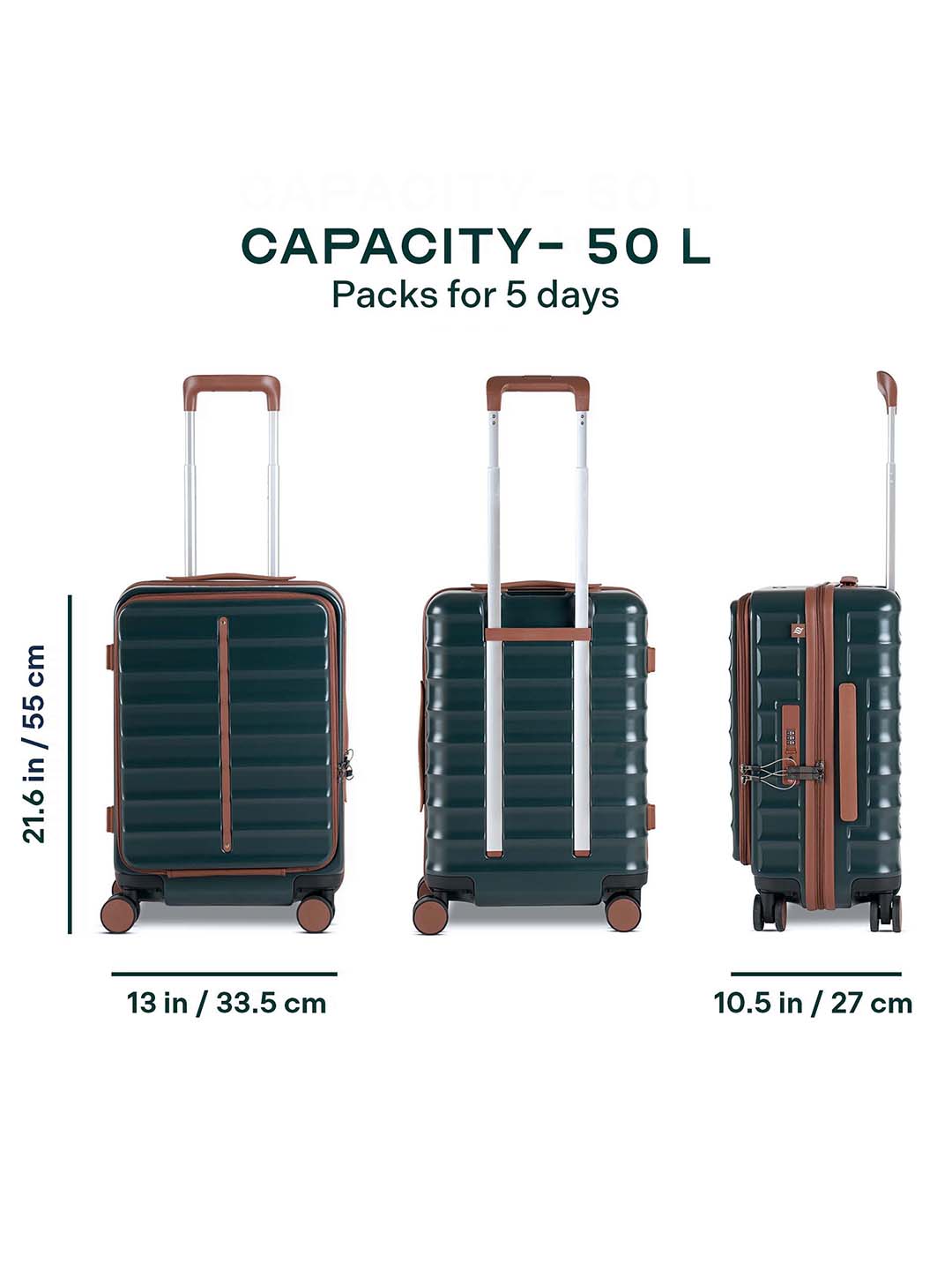 Buy OdysseyPro | Forest | Cabin Hard Luggage – Cabin Hard Luggage Online in India | Assembly