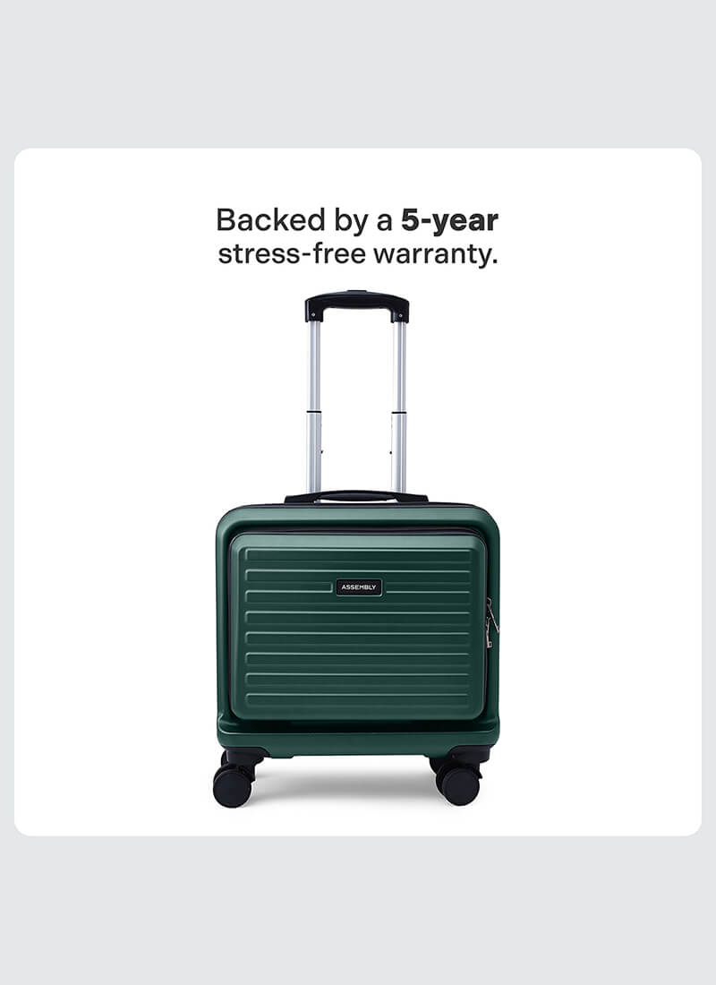 StarkPro Overnighter | Green | Overnighter Hard Luggage