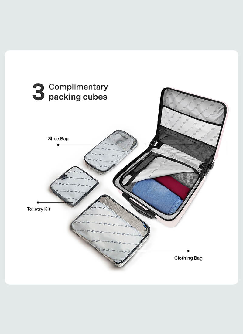 StarkPro Overnighter | Ivory | Overnighter Hard Luggage