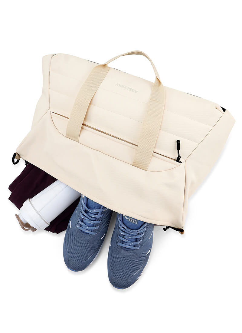 Float Duffle | Cream | Premium Duffle Bag