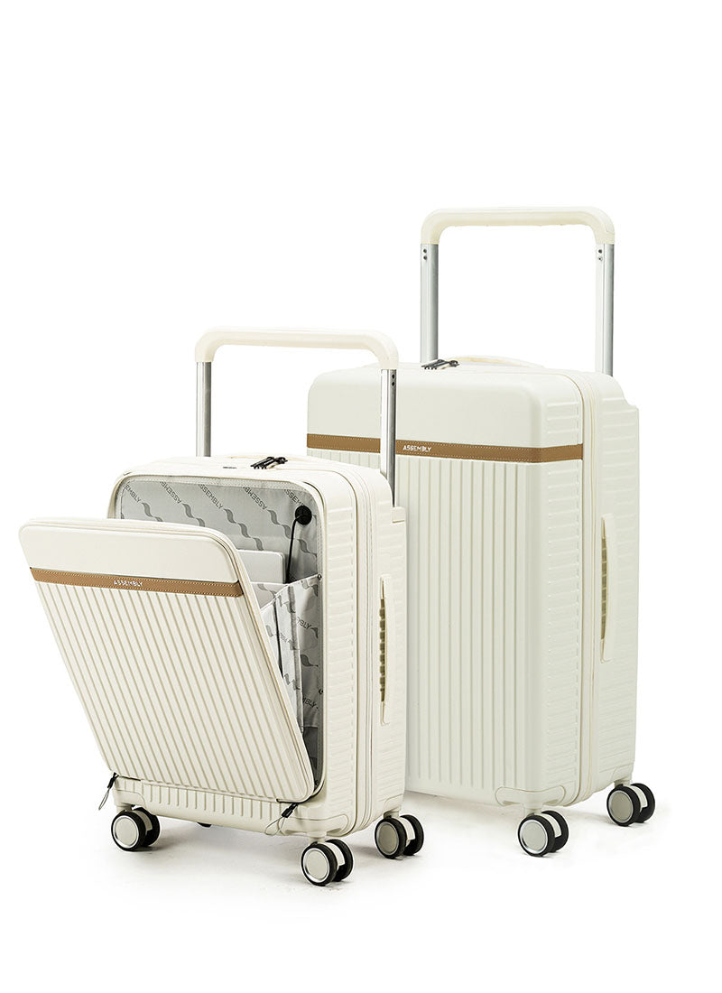 Rover Pro Combo | Moon-White | CabinPro+Medium Hard Luggage