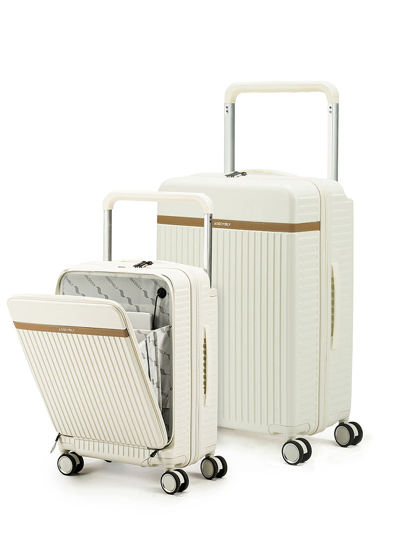 Rover Pro Combo | Moon-White | CabinPro+Large Hard Luggage