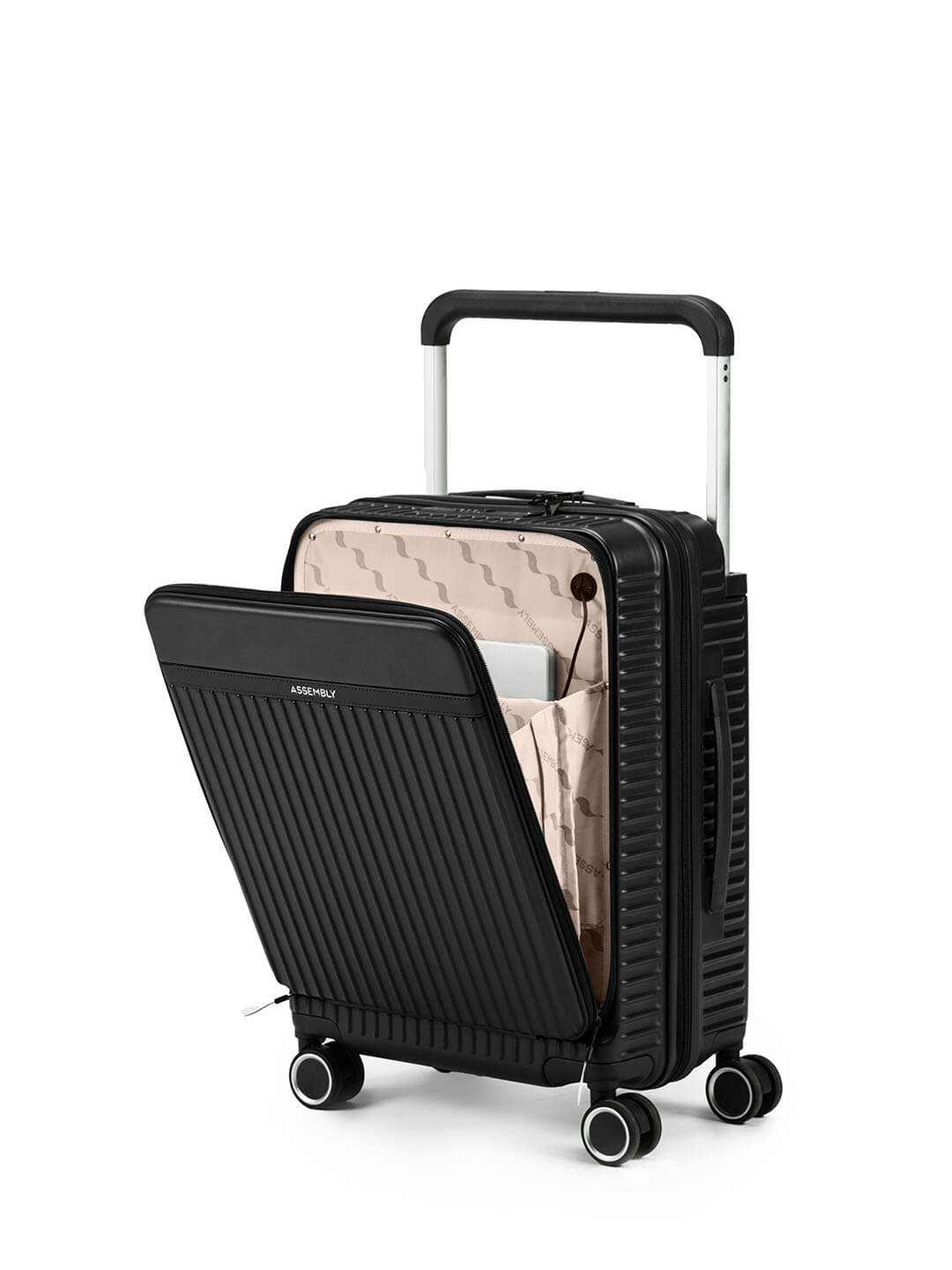 RoverPro | Black | Cabin Hard Luggage