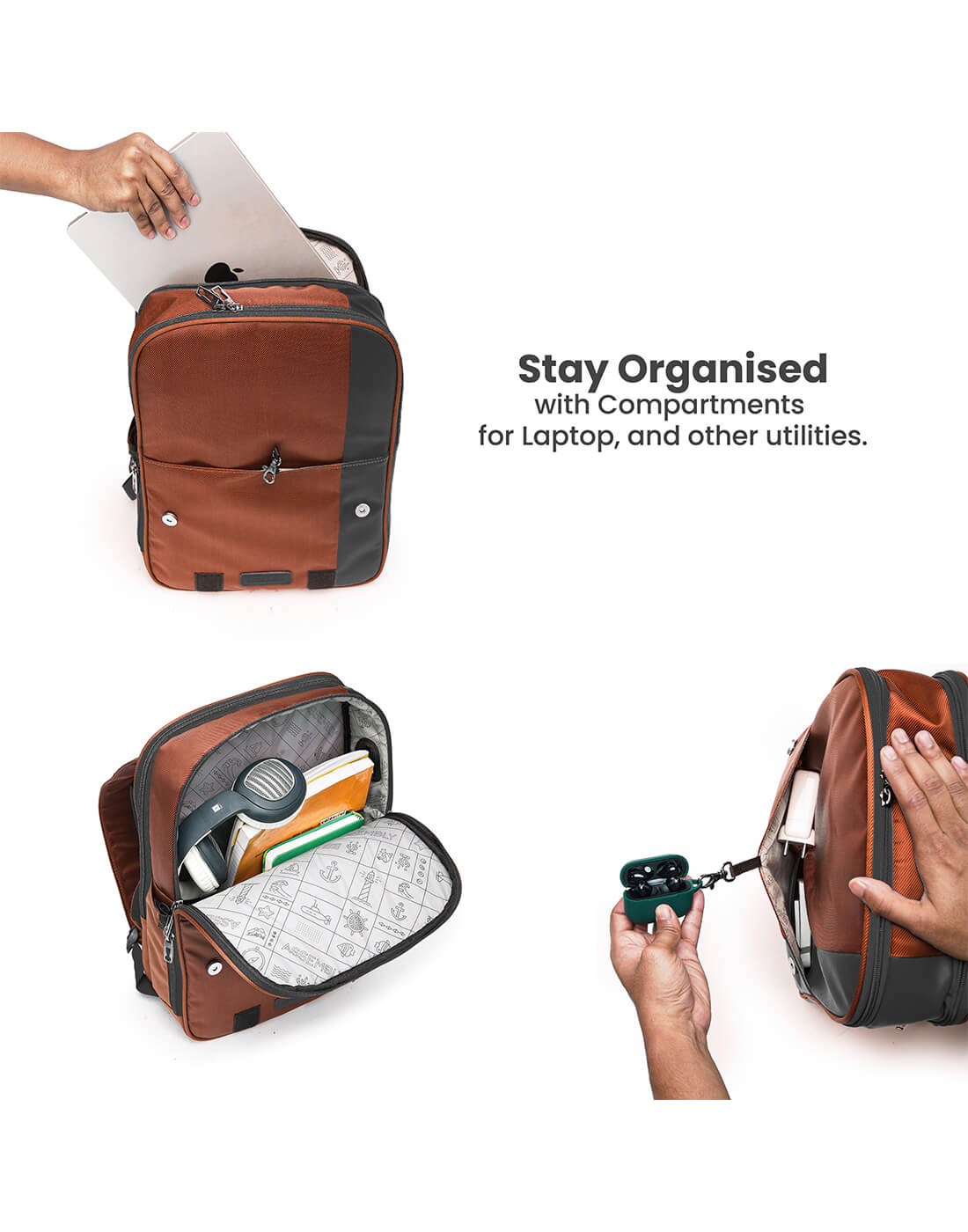 Echo | Rust | Laptop Backpack