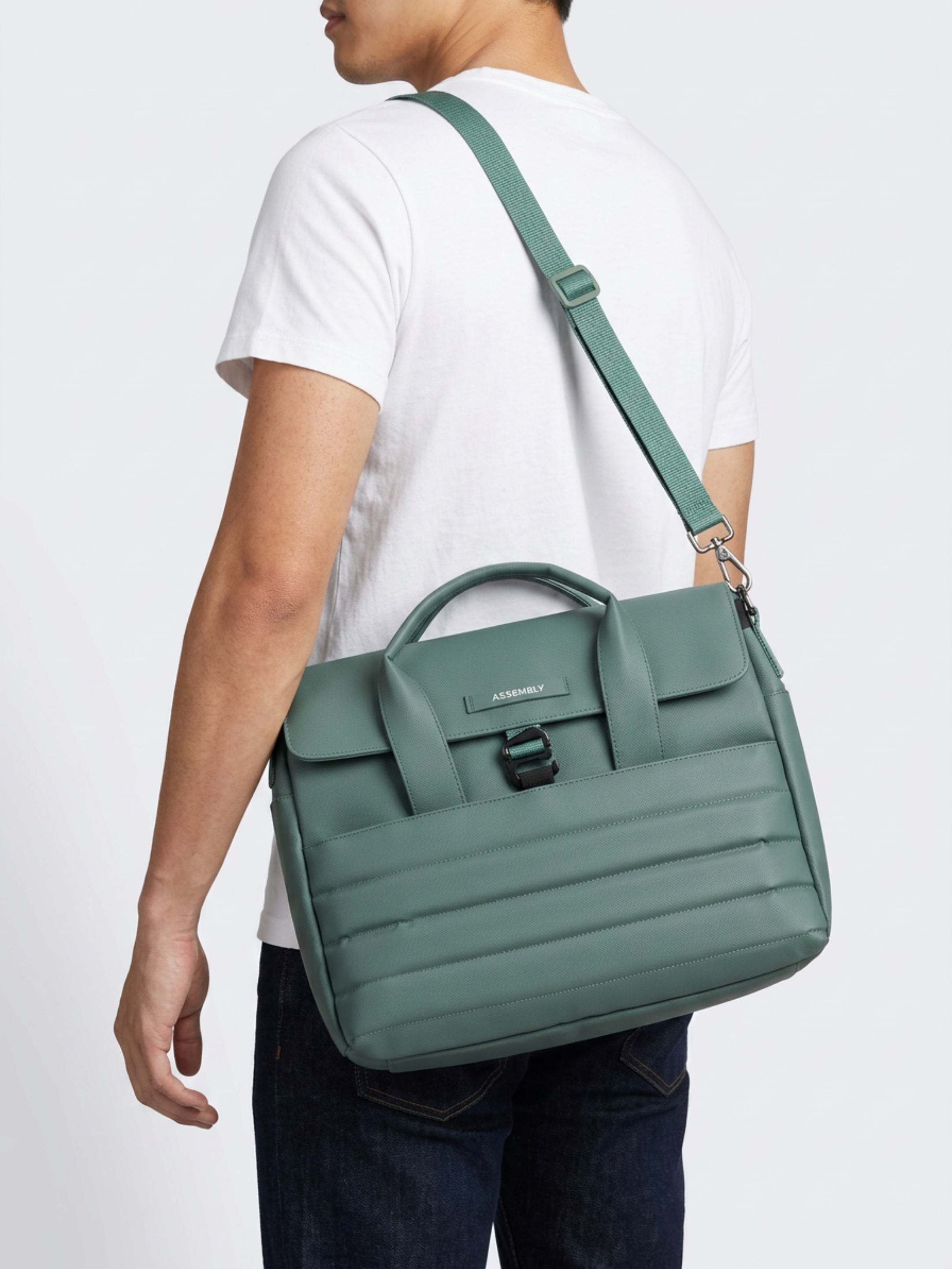 Stark Messenger | Green | Everyday Office Laptop Bag