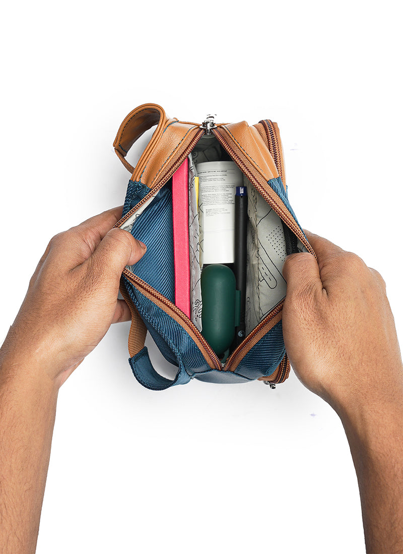 Buy Flux | Blue | Fanny Pack – Crossbody Bag Online in India | Assembly
