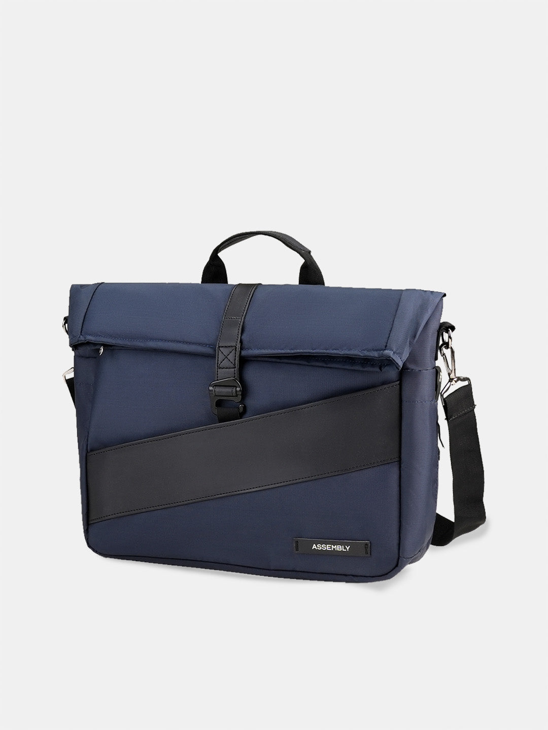 Oblique Messenger Bag | Navy Blue | Everyday 15.6" Laptop Bag