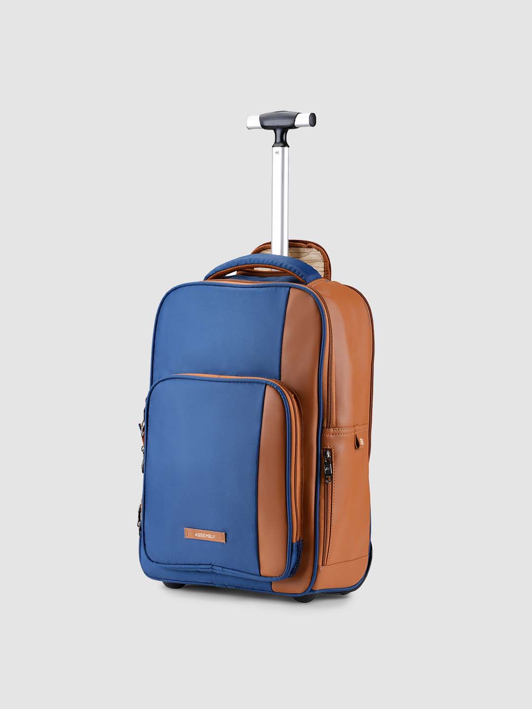 Buy Jetson | Blue | Laptop Trolley Backpack – Trolley Backpacks Online in India | Assembly