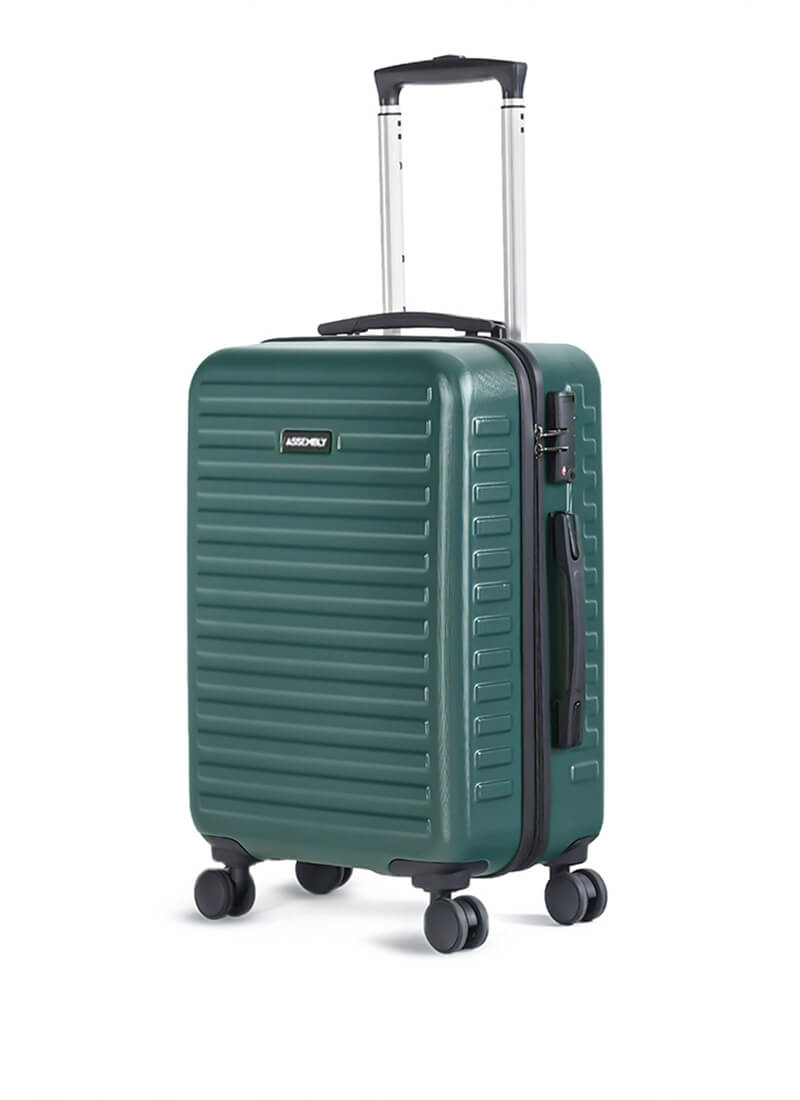 Stark+Edge Combo | Green | Cabin Hard Luggage with Backpack