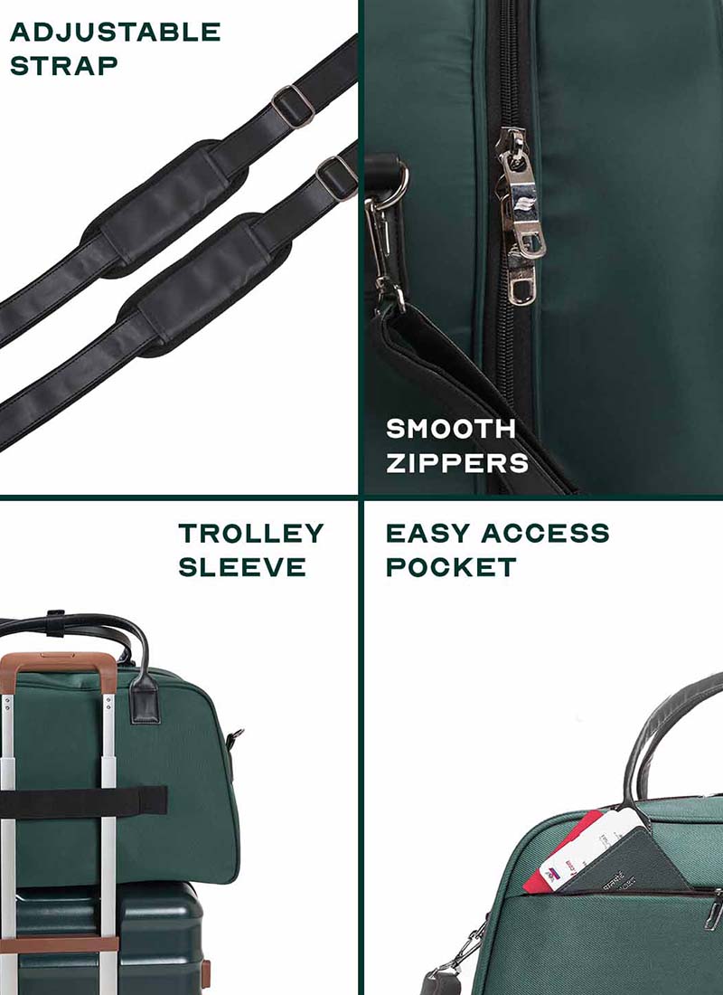 Verve | Green | Premium Duffle Bag