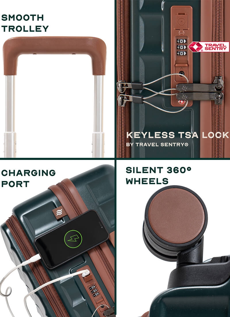 OdysseyPro | Forest | Cabin Hard Luggage