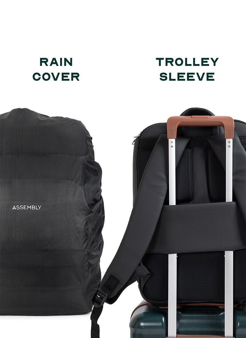 Stark Backpack | Black | Everyday Laptop Backpack