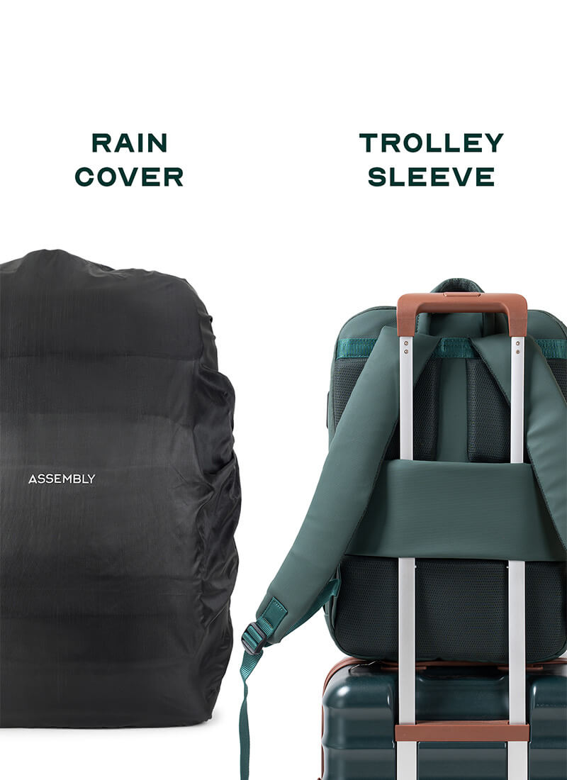 Stark Backpack | Green | Everyday Laptop Backpack