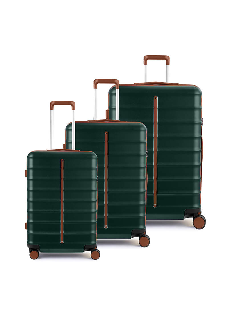 Odyssey Combo | Forest | Set of 3 Hard Luggage