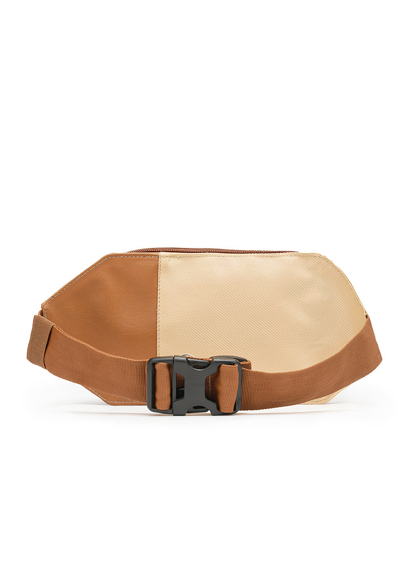 Buy Flux | Beige | Fanny Pack – Crossbody Bag Online in India | Assembly