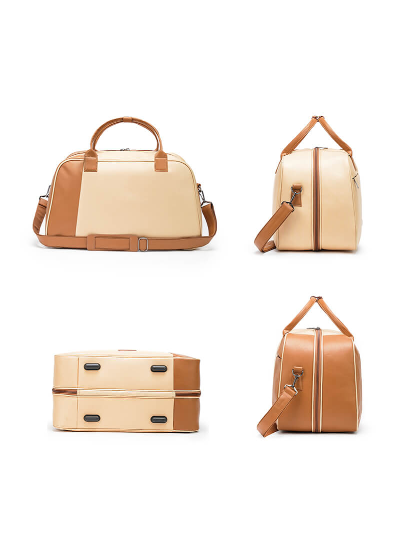 Verve & Flux Combo | Beige | Premium Duffle with Fanny Pack