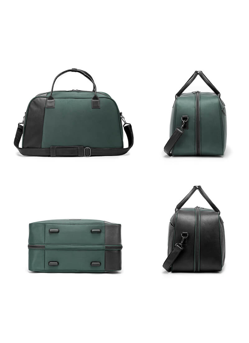Verve & Flux Combo | Green | Premium Duffle with Fanny Pack