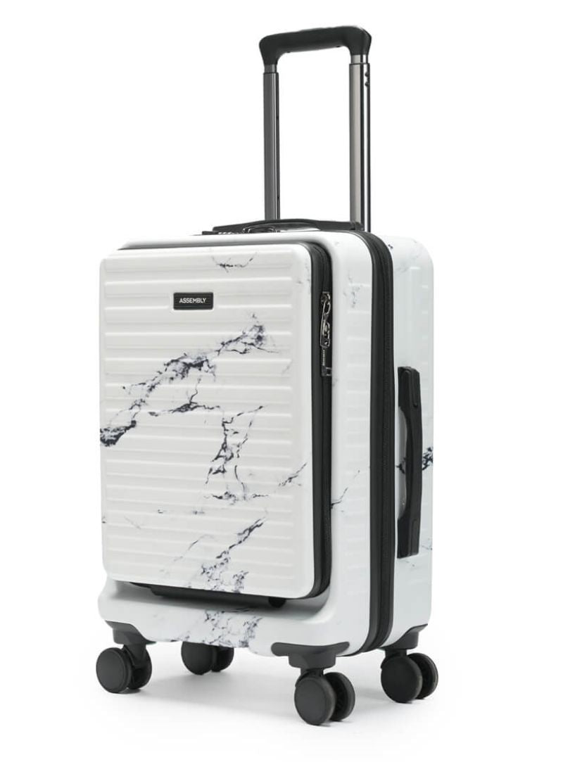 StarkPro | Marble Print | Cabin Hard Luggage