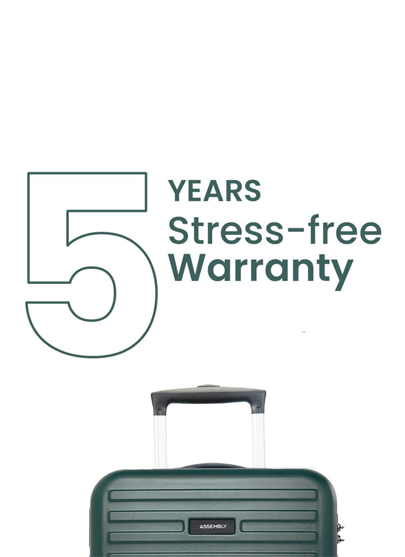 Stark+Edge Combo | Green | Cabin Hard Luggage with Backpack