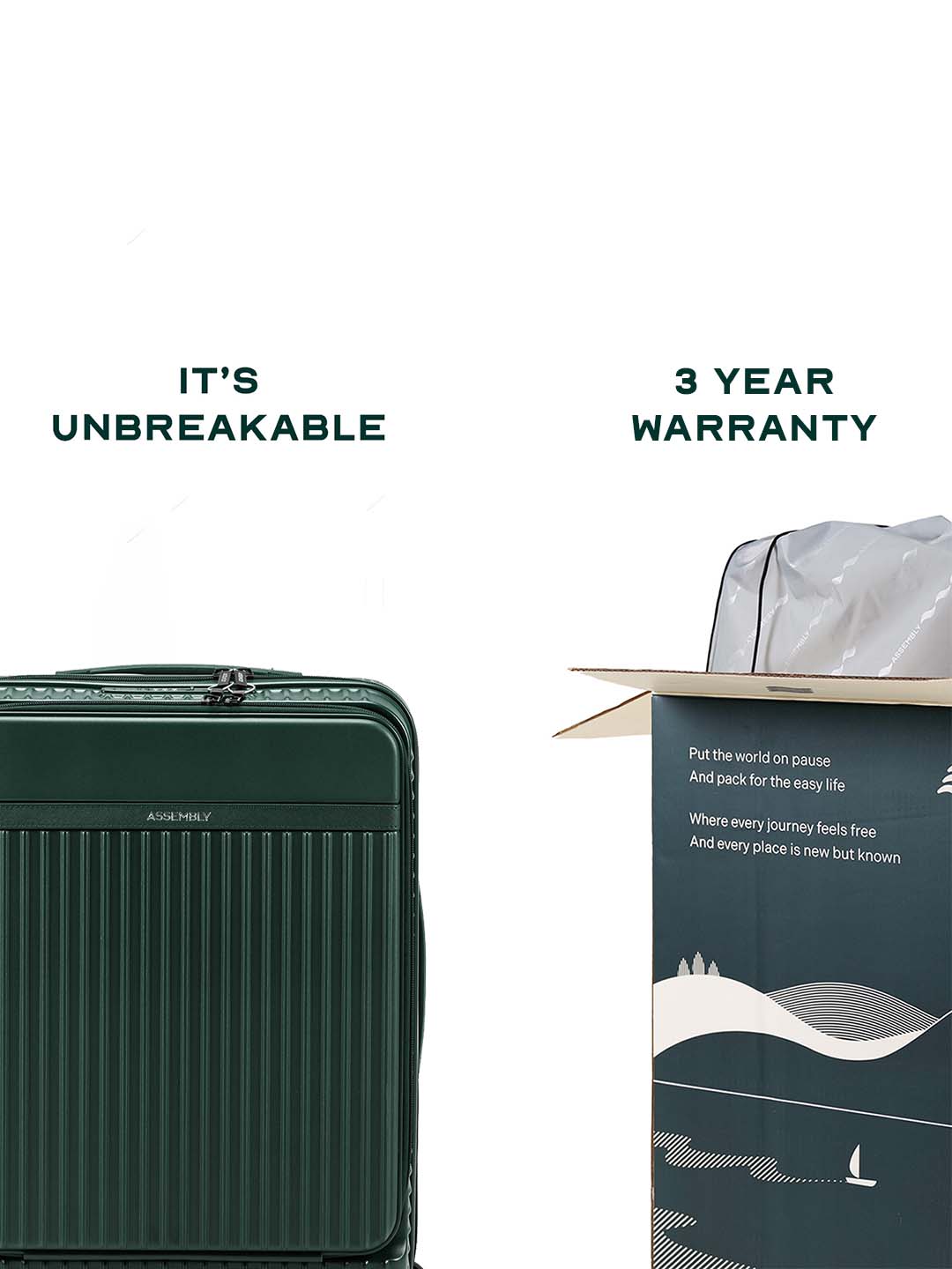 RoverPro | Green | Cabin Hard Luggage