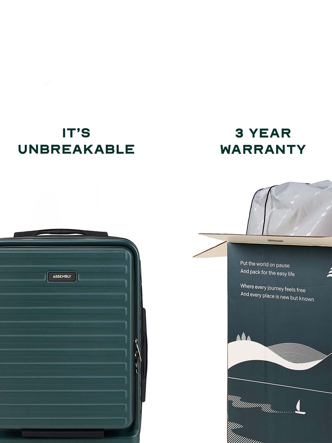 StarkPro | Green | Cabin Hard Luggage