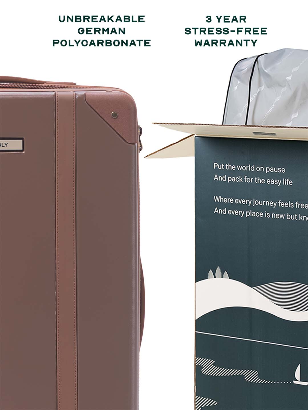 Vintage | Coco Brown | Medium Hard Luggage