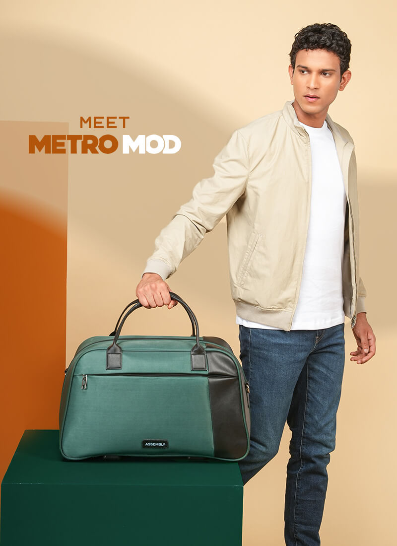 Verve | Green | Premium Duffle Bag