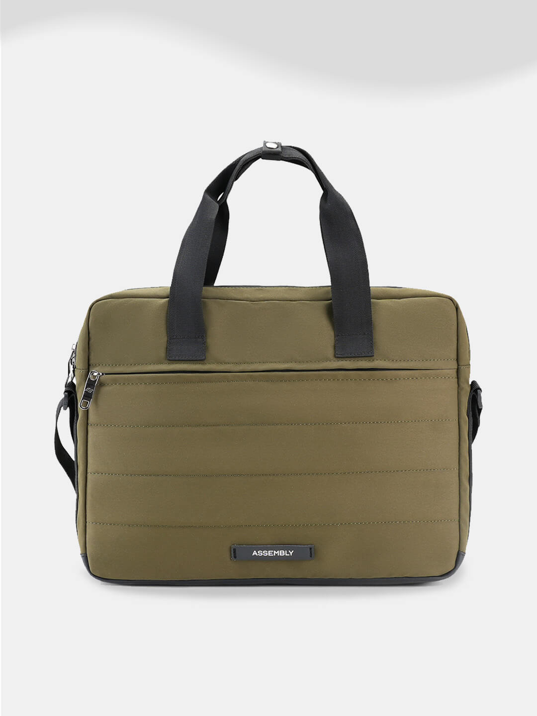 Float Laptop Messenger Bag Olive Green