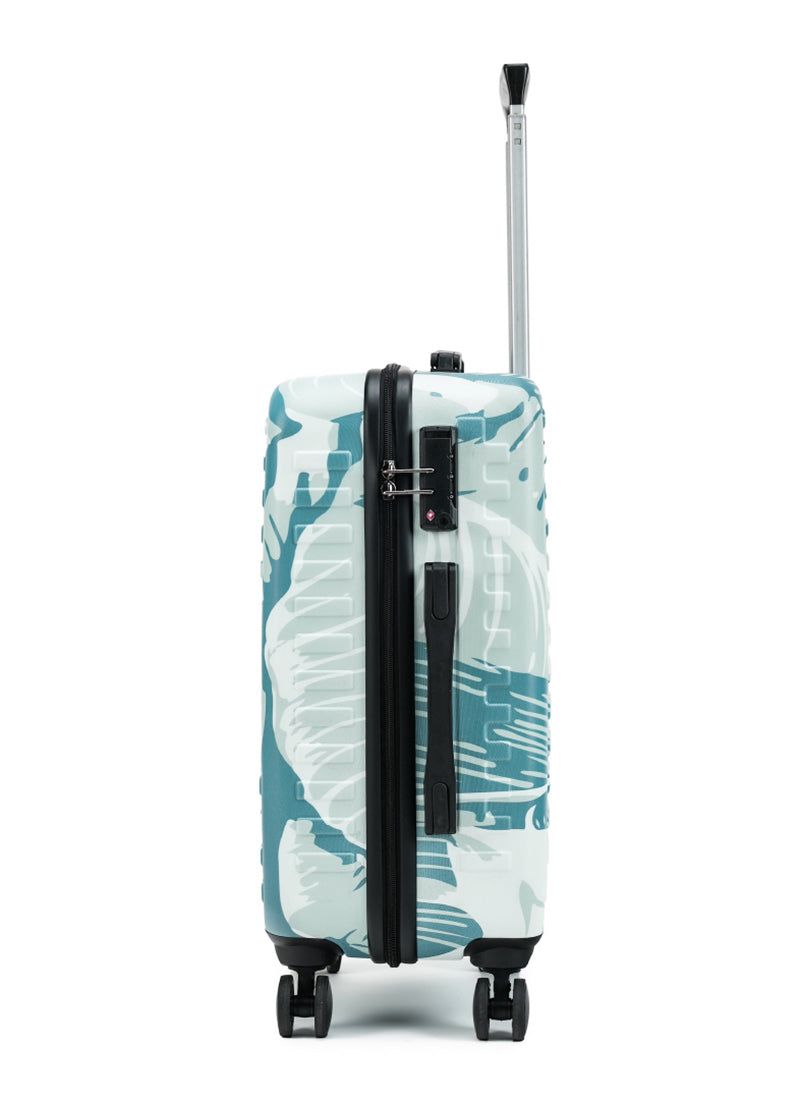 Stark | Tropical Print | Cabin Hard Luggage
