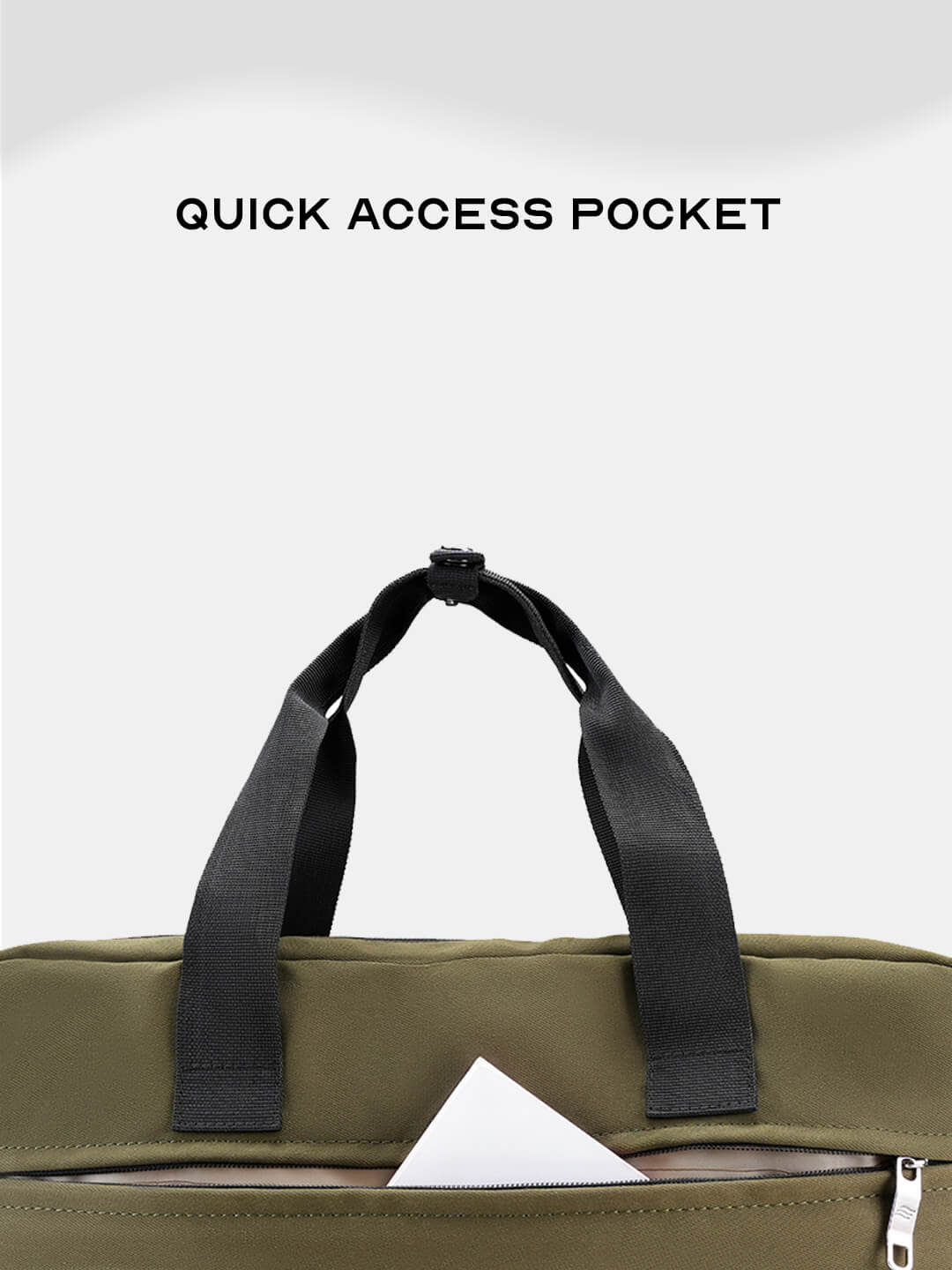 Float Laptop Messenger Bag Olive Green