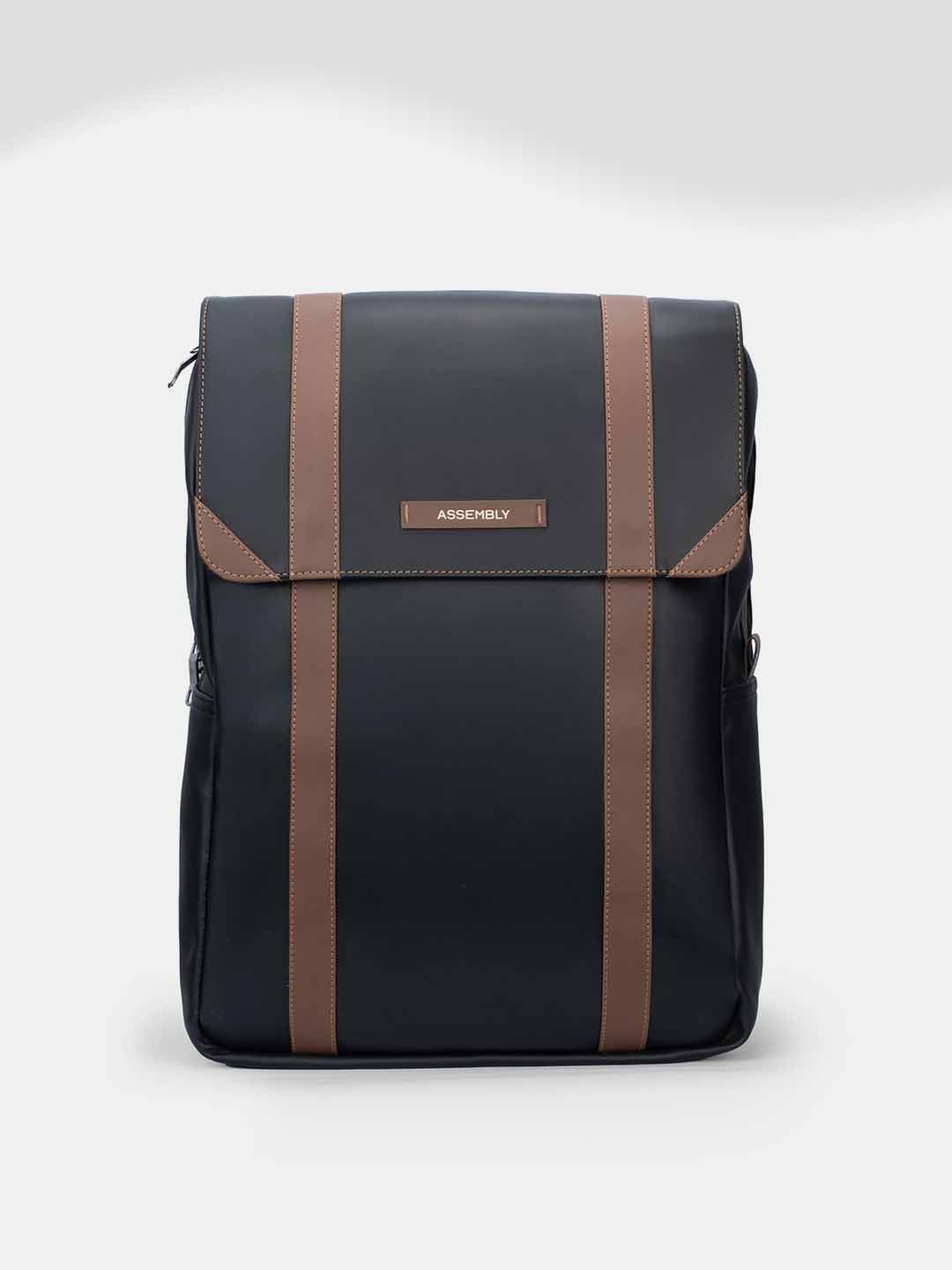 Buy Vintage Travel Backpack Black – Backpacks Online in India | Assembly