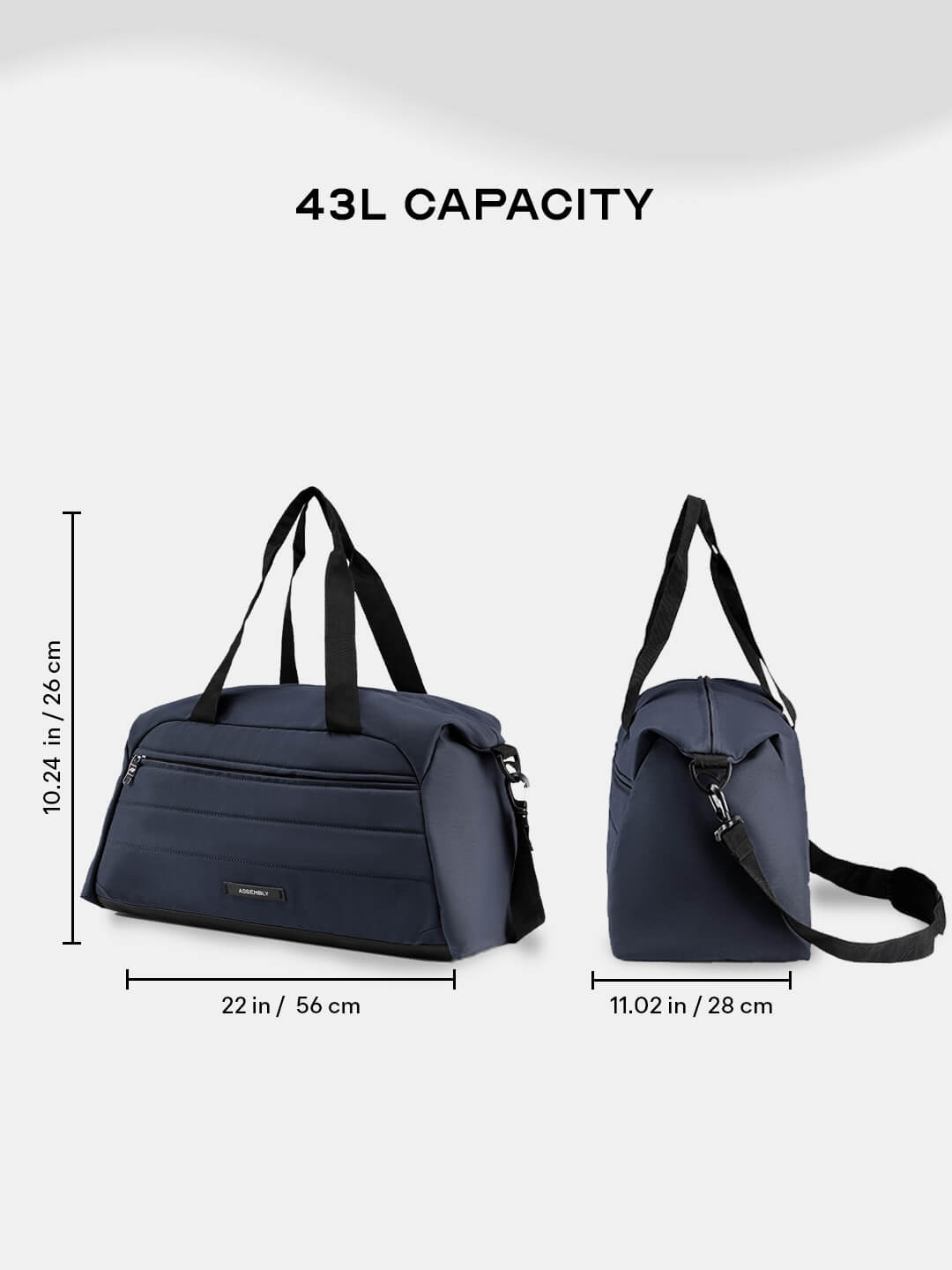 Float Premium Duffle Bag Navy Blue