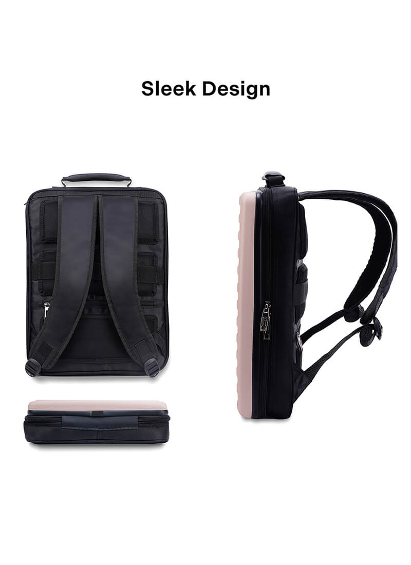 Edge | Ivory | Hardshell Laptop Backpack