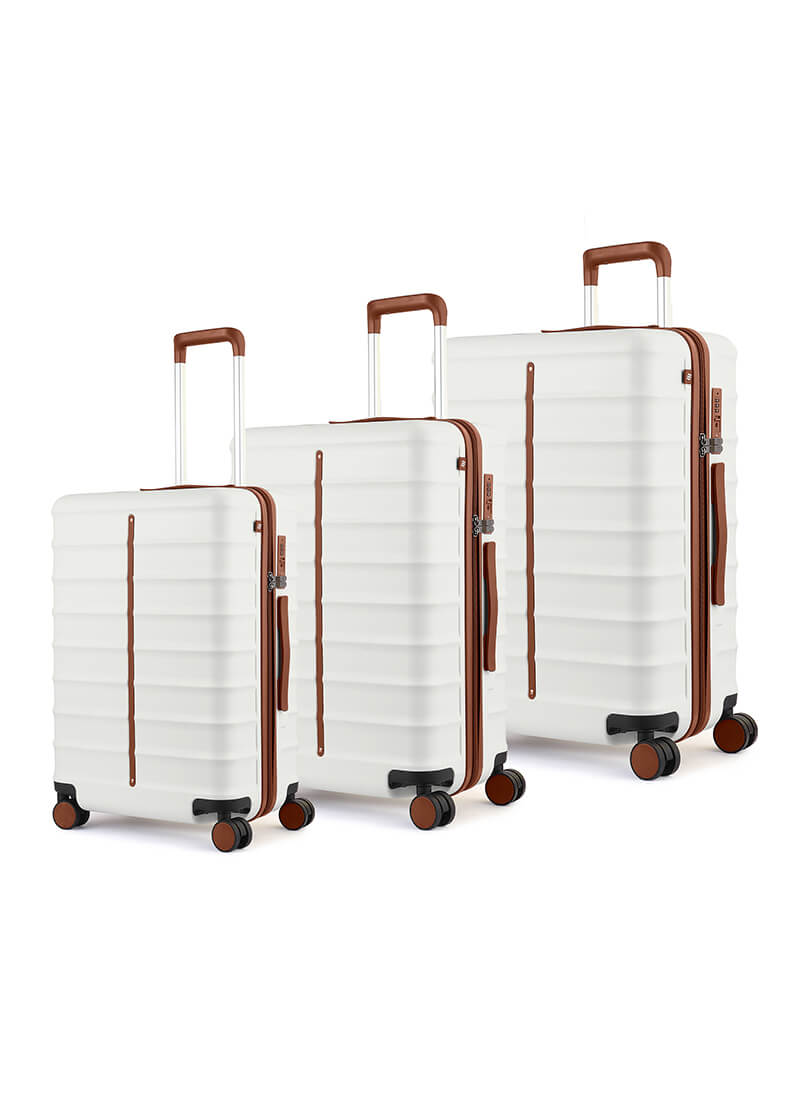 Odyssey Combo | Sand | Set of 3 Hard Luggage