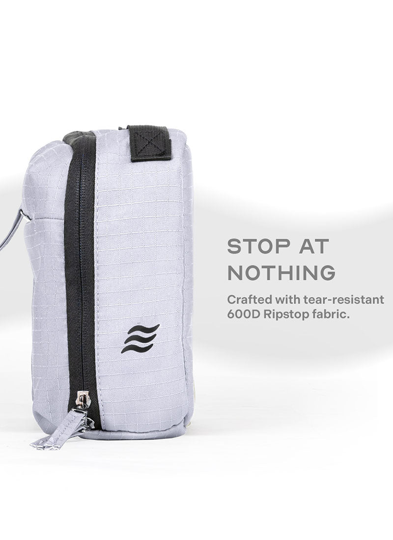 Scape Dopp Kit | Grey | Organsier For Week long Trek Or Vacations