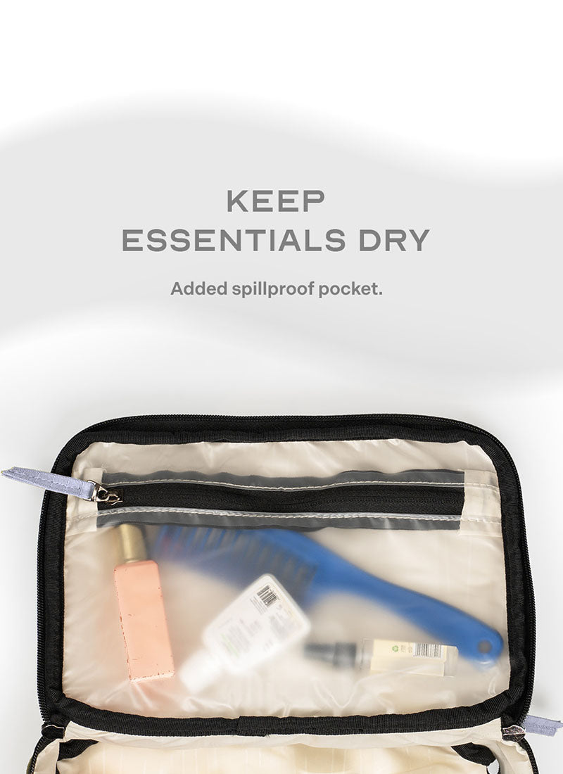 Scape Dopp Kit | Grey | Organsier For Week long Trek Or Vacations