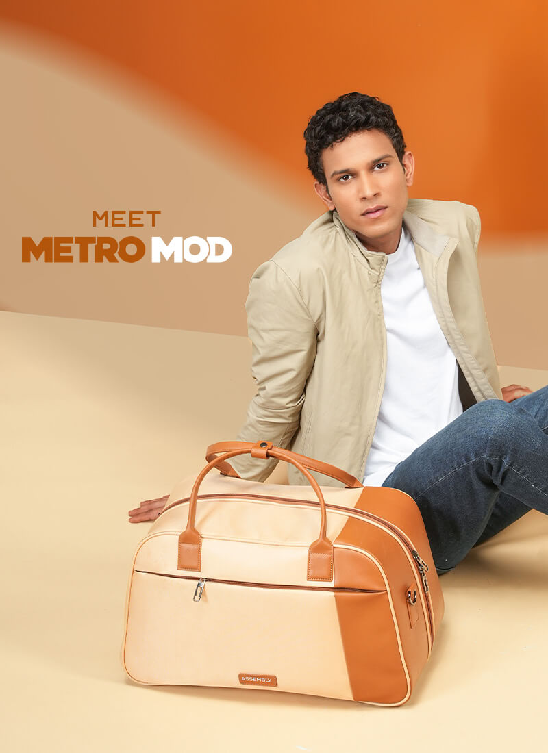 Verve | Beige | Premium Duffle Bag
