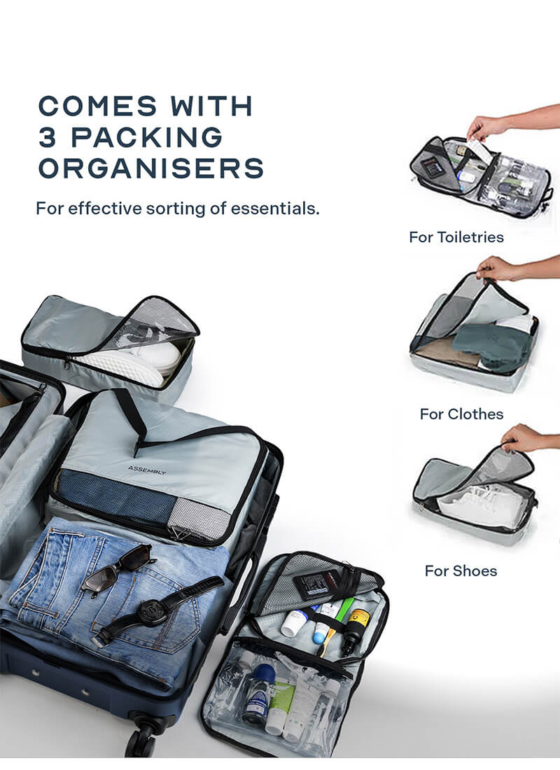 Agile Set | Blue | CabinPro+Laptop Backpack