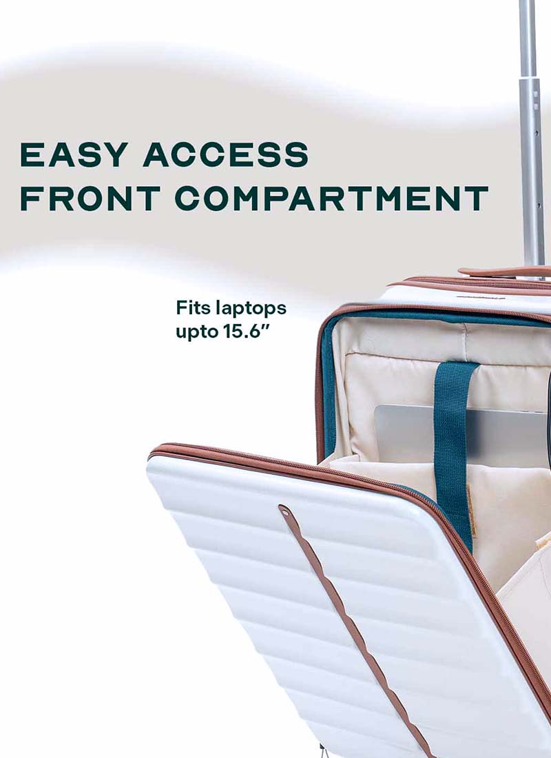 OdysseyPro | Sand | Cabin Hard Luggage