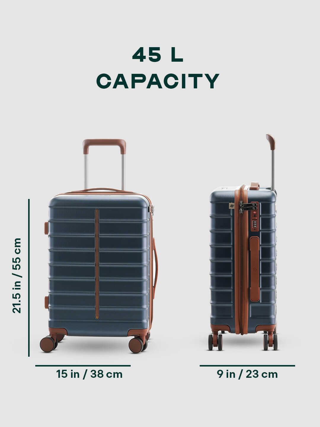 Odyssey | Ocean | Cabin Hard Luggage