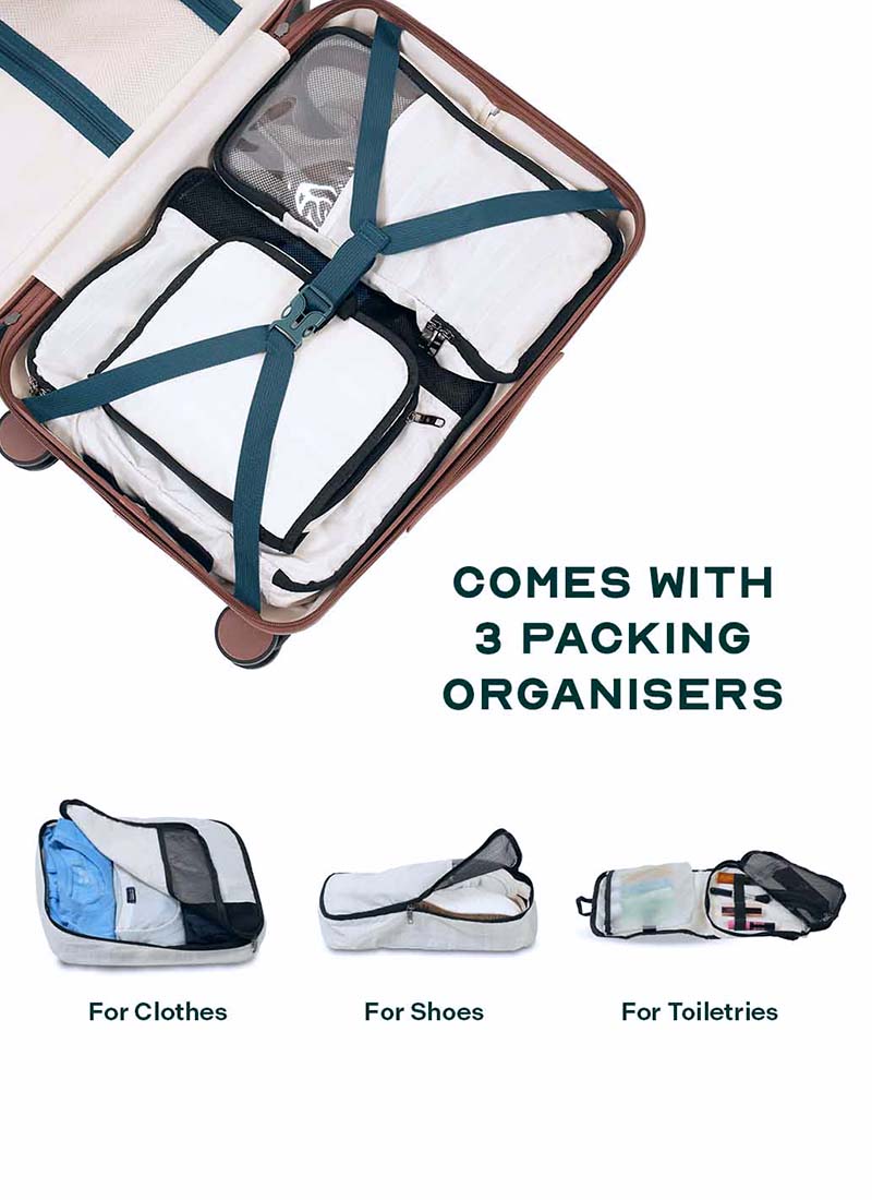 OdysseyPro | Sand | Cabin Hard Luggage