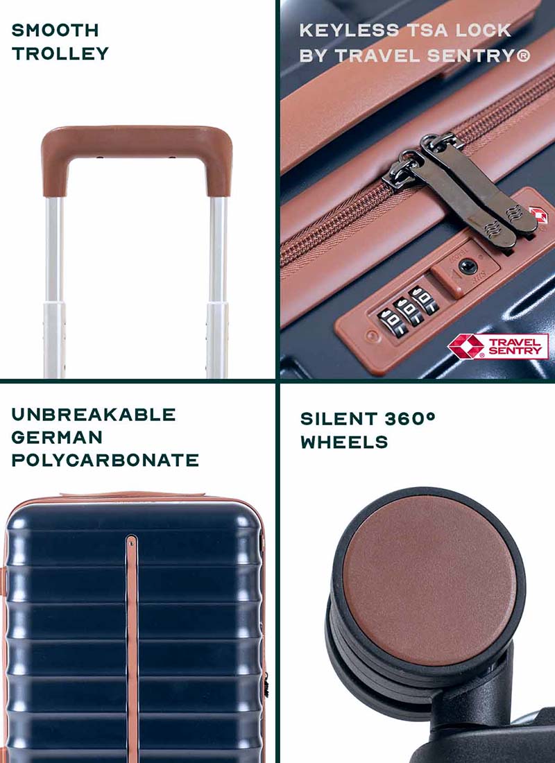 Odyssey | Ocean | Large Hard Luggage