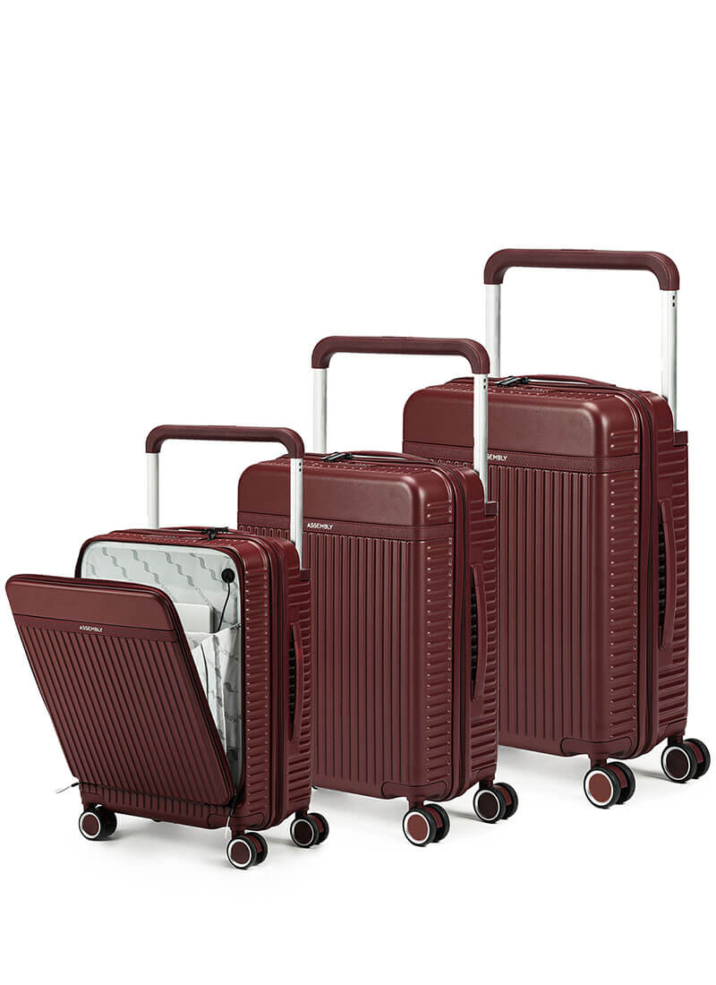 Rover Pro Combo | Wine | Set of 3 Luggage