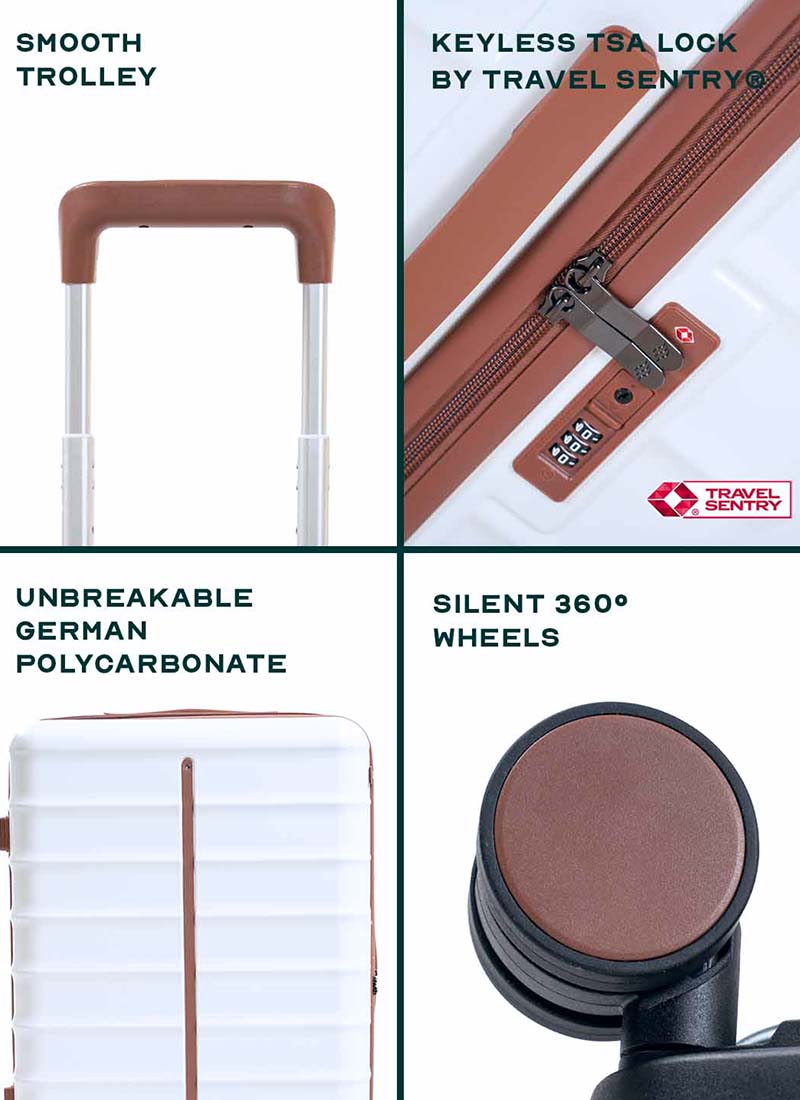 Odyssey | Sand | Cabin Hard Luggage