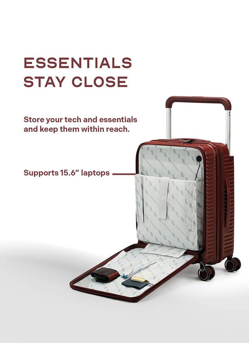 RoverPro | Wine | Cabin Hard Luggage