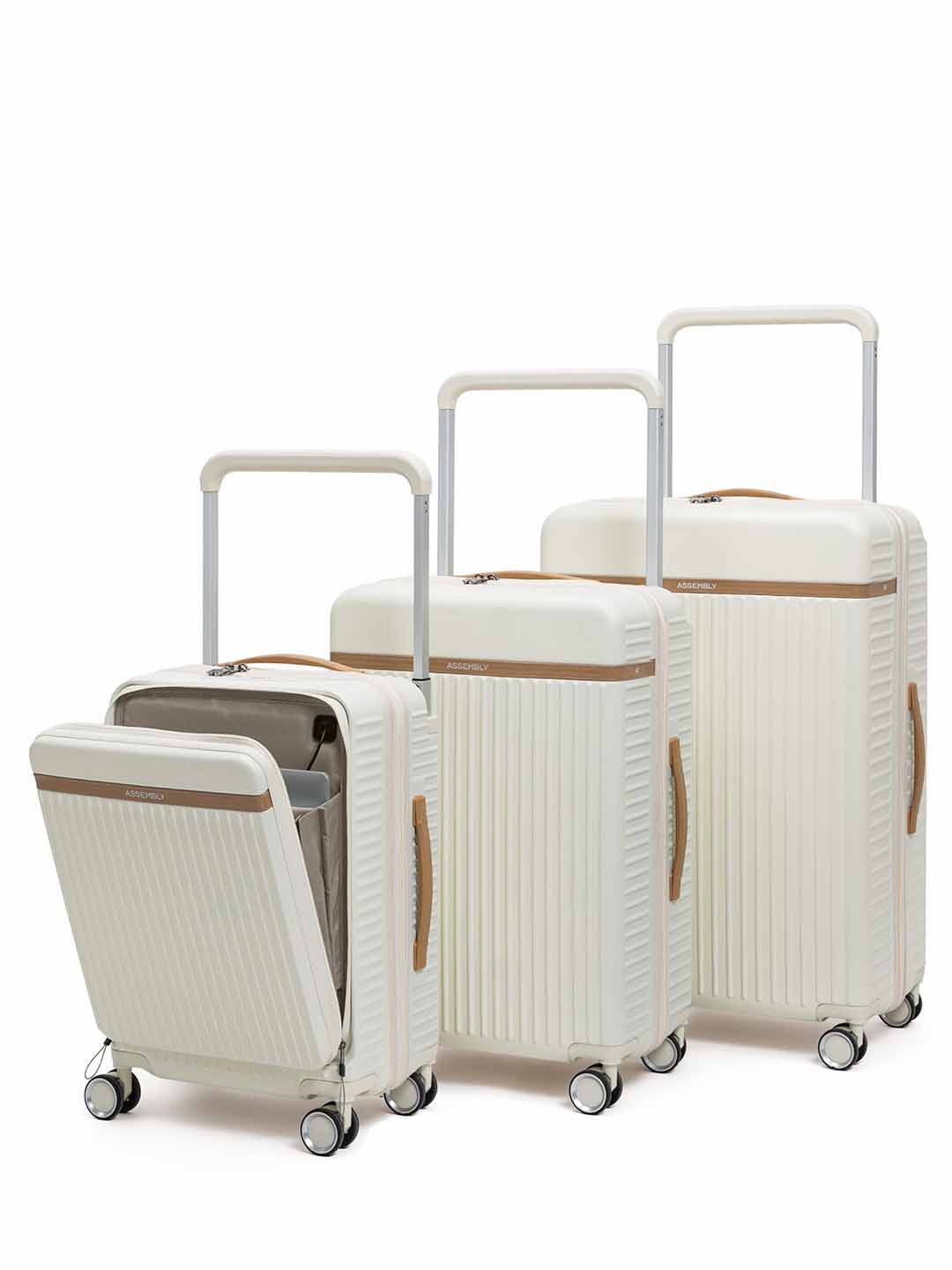 Rover Pro Combo | Moon-White | Set of 3 Luggage