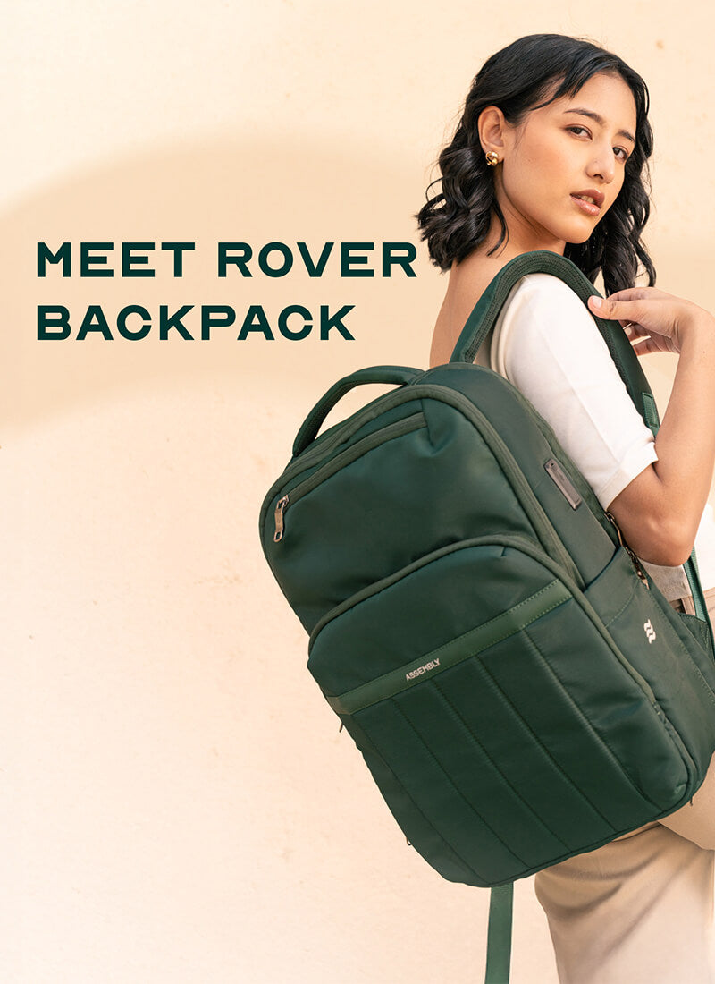 Rover Backpack | Green | Everyday Laptop Backpack