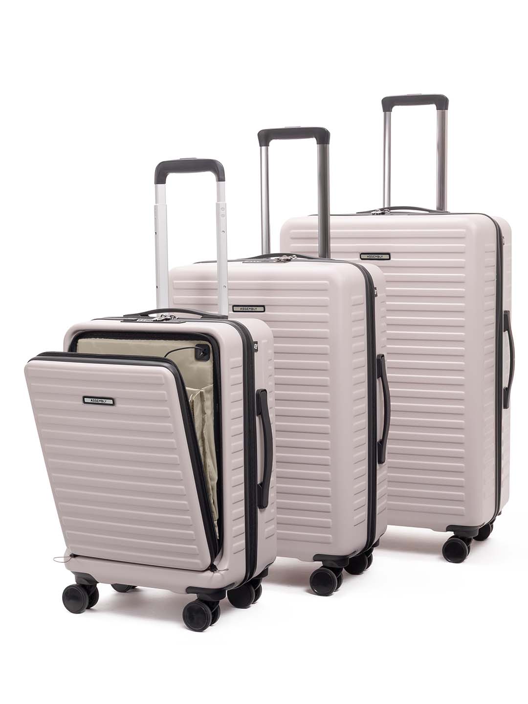 StarkPro Combo | Ivory | Set of 3 Luggage